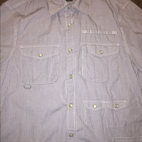 Armani Exchange Button up shirt. - Picture 2 of 4
